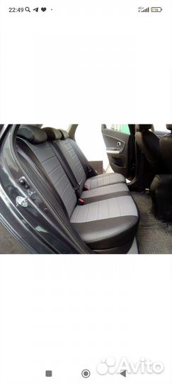 Чехлы из экокожи на Шевроле Круз