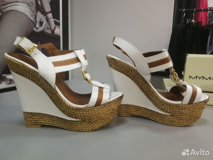 Босоножки натуральная кожа 37 размер