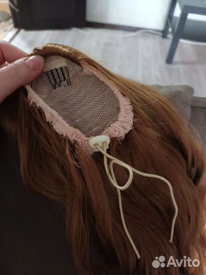 Волосы на заколках(хвост)