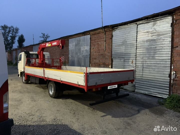 Бортовой грузовик Чайка-сервис на TATA 613 с КМУ UNIC, 2011