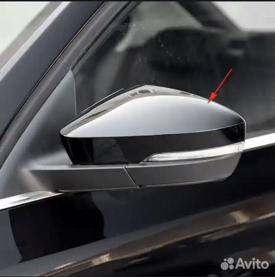 Накладки на зеркала skoda octavia a7