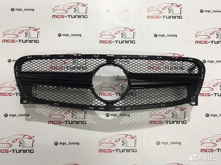 Решетка на Mercedes GLA Black AMG 45 17-н.в