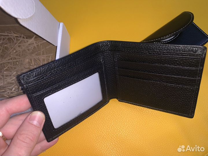 Кошелек мужской с визитницей