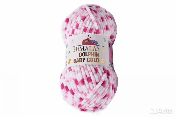 Пряжа Himalaya Dolphin Baby Colors (Беби Колорс)