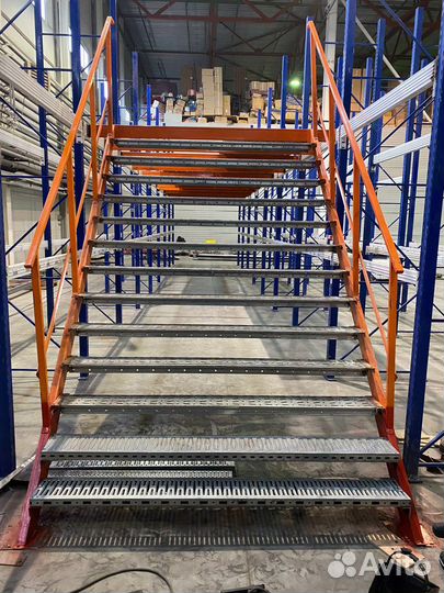 Мезонин для автозапчастей Стелкон