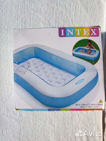 Надувной бассейн Intex