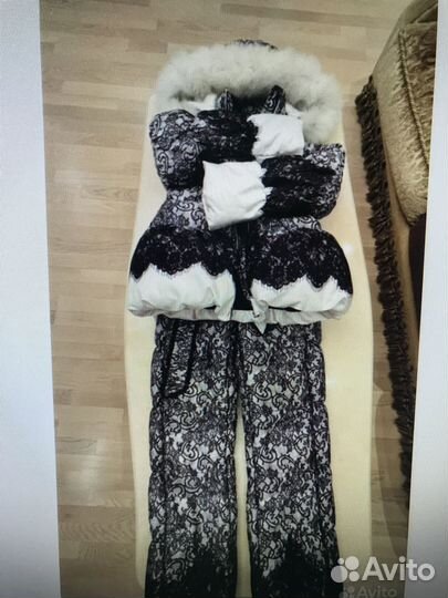 Зимний комплект для девочки р.134-140