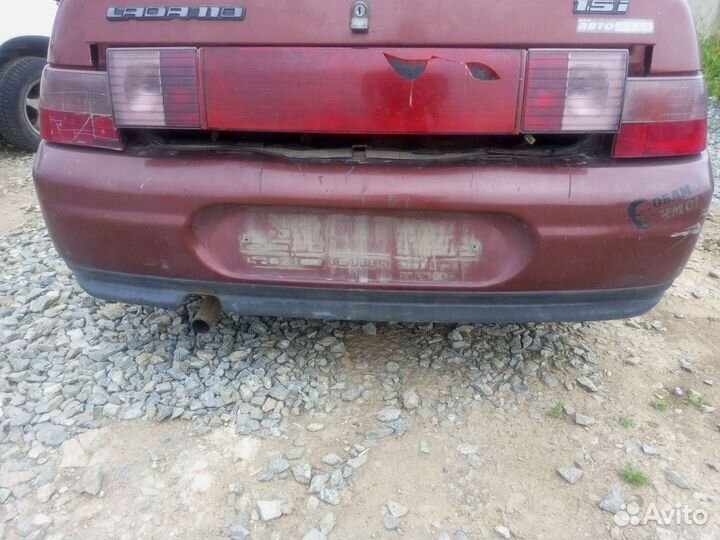 Задний бампер ваз 2110