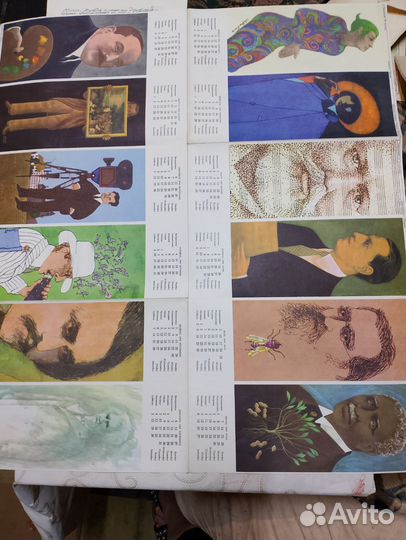 Старые журналы, газеты, календарь СССР