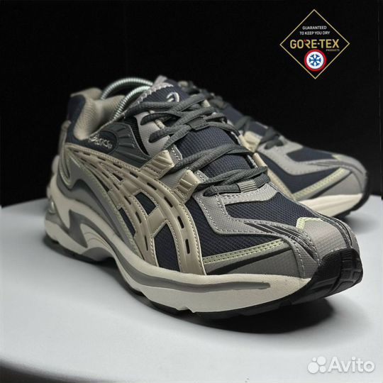 Кроссовки зимние Asics Gel-Preleus gray and white