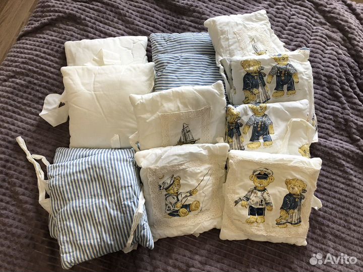 Бортики в детскую кроватку