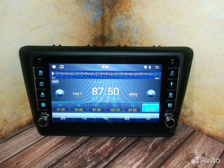 Магнитола Skoda Superb Android +физ. кнопки