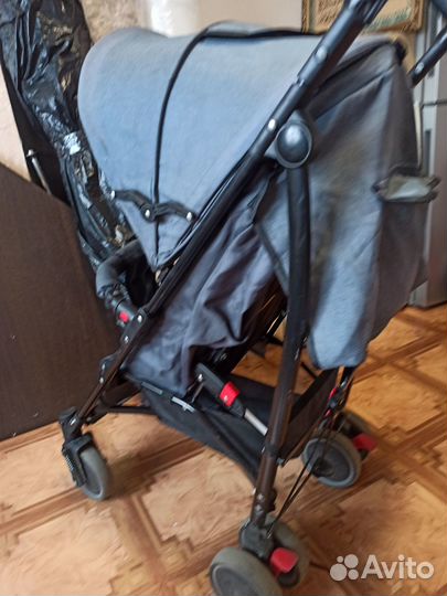 Прогулочная коляска трость бу