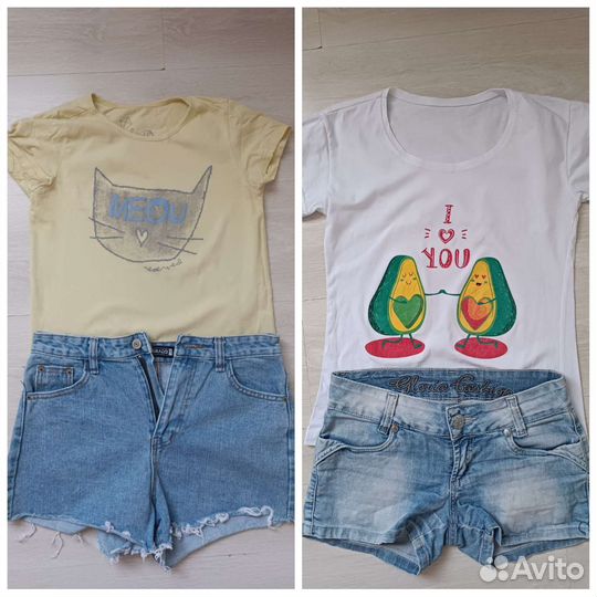 Вещи пакетом на девочку 12-14 лет