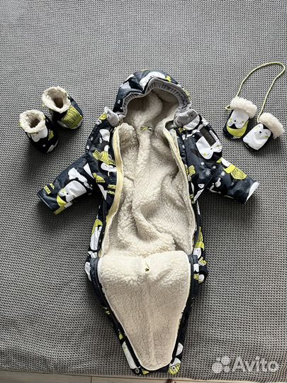 Детский комбинезон трансформер (зима, весна)