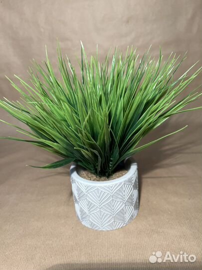 Искусственная трава осока декоративная зелень