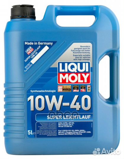 Моторное масло liqui moly