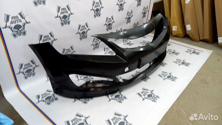 Бампер передний Hyundai Solaris 1