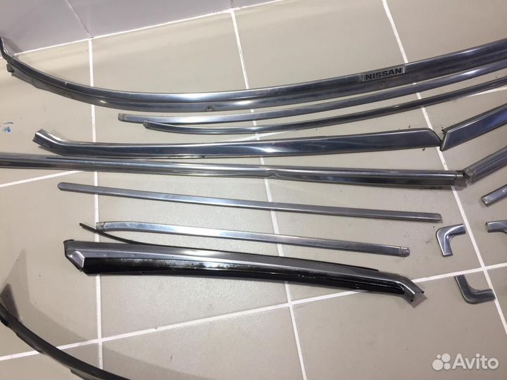 Хром накладки Nissan Skyline 1987 год