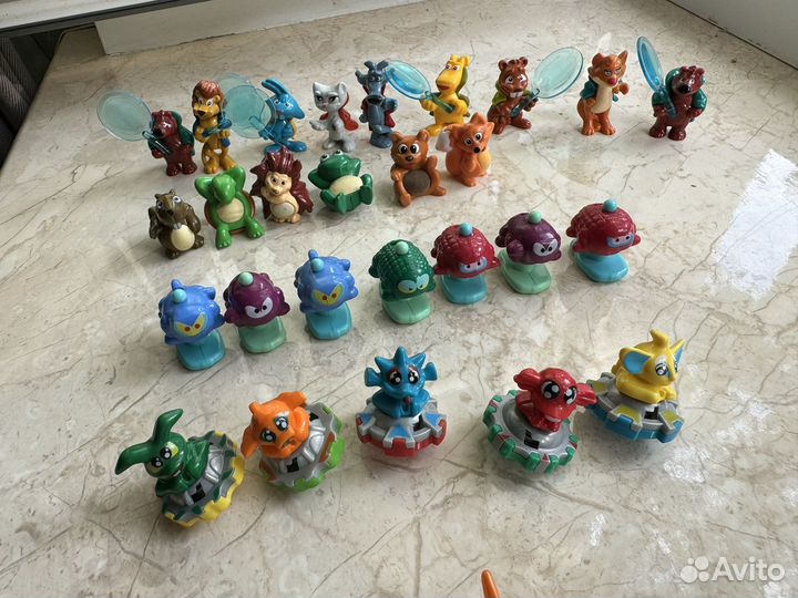 Фигурки Киндер - сюрприз сериями