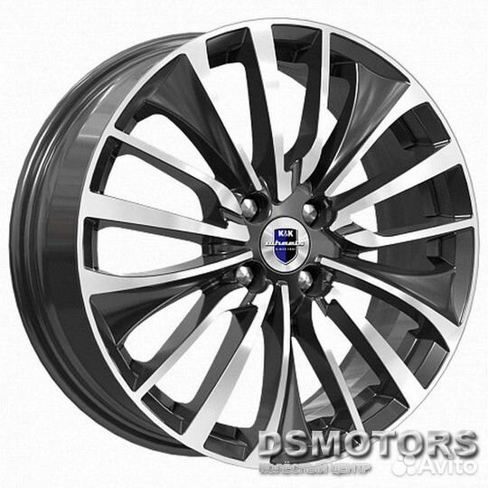 Диски Flanker 6.5/17 5x114.3 ET40 d66.1 алмаз чёрн