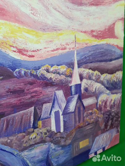 Картина маслом на холсте