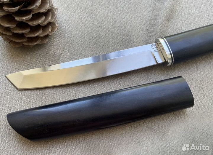 Японский нож большой сталь 95Х18