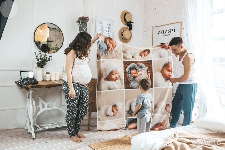 Фотоплед 200х220 флисовый