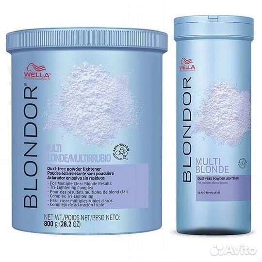 Wella Blondor Блондирующий порошок 800 гр