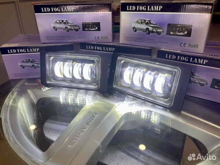 Птф ваз 2110-2114 противотуманки 2 режима