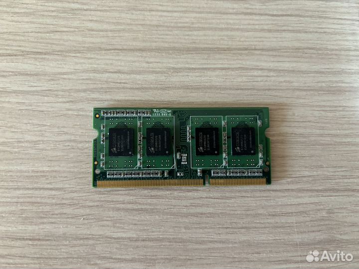 Оперативная память для ноутбука ddr3 sodimm 4gb