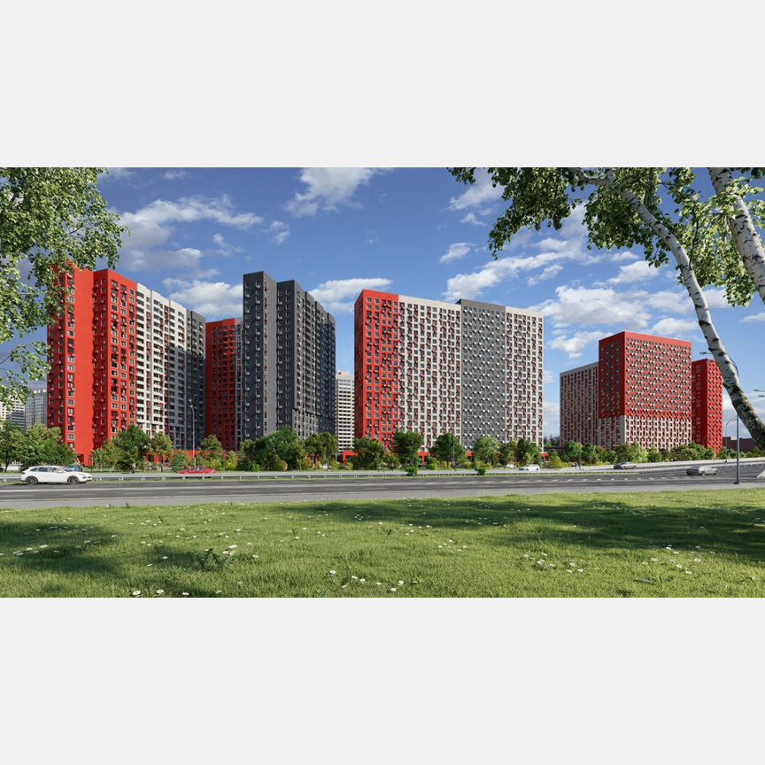 1-к. квартира, 36,6 м², 18/19 эт.