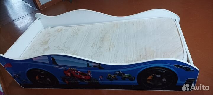 Детская кровать от 3 лет с матрасом бу