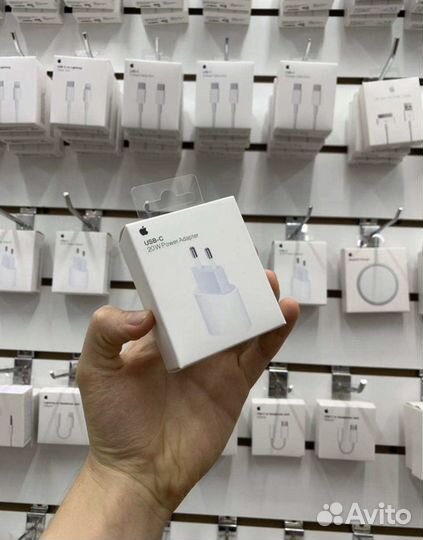 Блок адаптер 20W на iPhone быстрая зарядка Apple