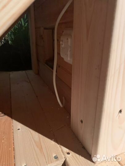 Домик для кошки, уличный, теплый