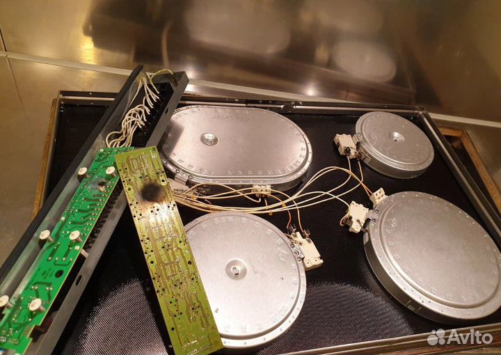 Ремонт варочных панелей. Ремонт электрических плит