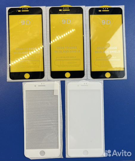 Защитное стекло на iPhone 6plus/7plus/8plus новые
