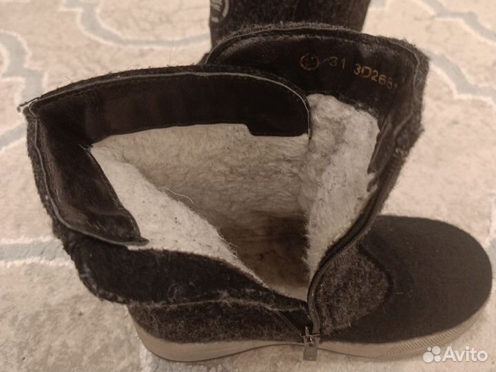 Валенки детские