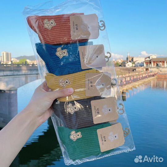 Носки детские новые, для девочки и мальчика 1-3г