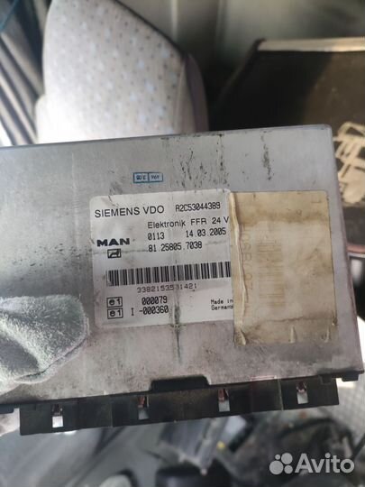 Блок управления FFR MAN TGA 2008 г 81258057038