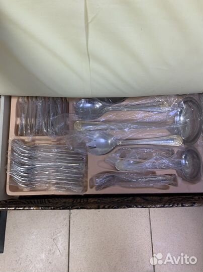 Набор столовых приборов из медицинской стали 72пр