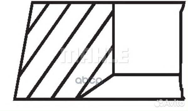 039 99 N1 кольца поршневые d85x3.5x2x3 +0.6 (1
