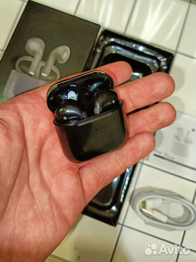 Беспроводные наушники Tws Pro 4 чёрные