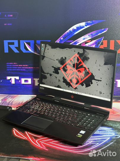 Hp Omen GTX 1070/144гц/Core i7 8750H