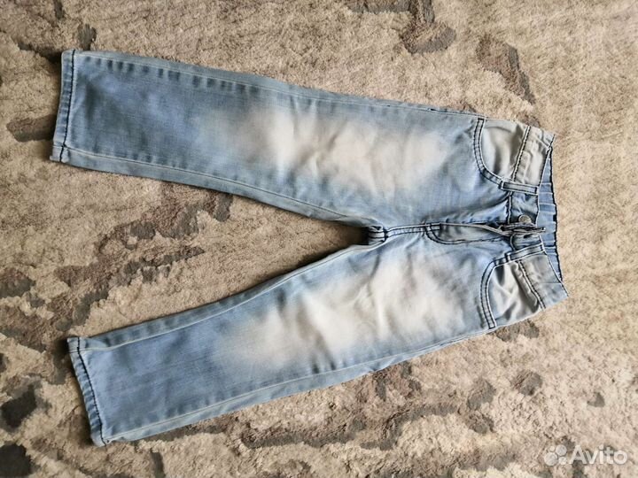 Джинсы для девочки 110