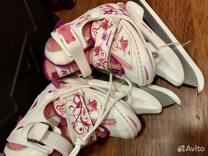 Коньки детские раздвижные