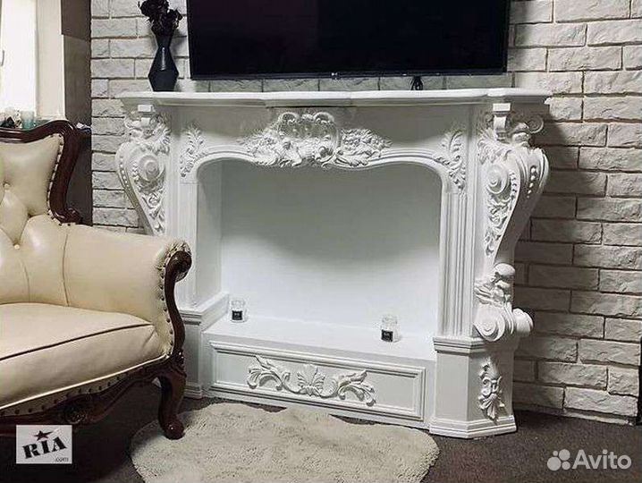 Камины / портал / Лепнина из гипса