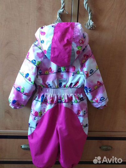 Комбинезон для девочки весна-осень размер 80-86
