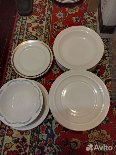 Тарелки СССР разные