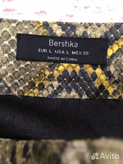 Кожаная юбка Bershka